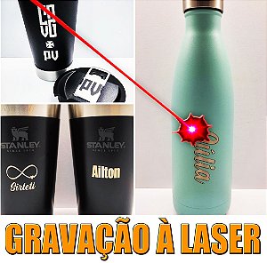 Gravação à Laser - 01 (Um) NOME COMPOSTO (entraremos em contato)