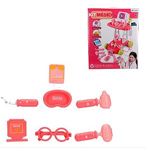 Kit Médico Etitoys Carrinho BQ-219