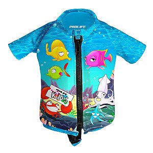 Colete Infantil Flutuador Infantil Aquafish 0-30kg