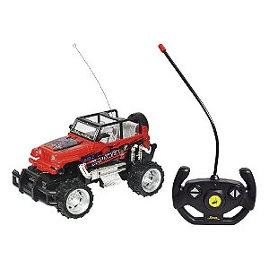 Carro Controle Remoto Sem Fio Jipe DM Toys DMT5059