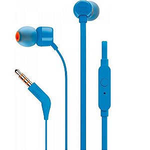 Fone de Ouvido JBL Tune 110 Azul