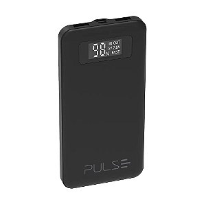 Power Bank Pulse 10000 MAH C/ Display CB147 Preto