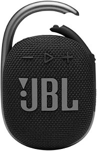 Caixa de Som JBL Clip 4 Preta