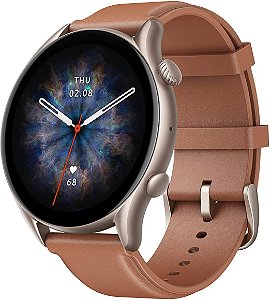 Relógio Smartwatch Amazfit GTR 3 Pro Brown