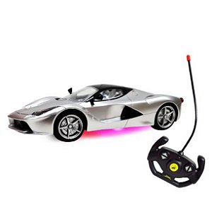 Carro de Controle Remoto DM Toys Sport X Prata DMT6142