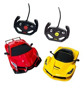 Carro Controle Remoto DM Toys DMT5050 Vermelho - Ciclone Magazine