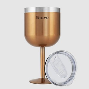 Taça Térmica Shellmo 530ml Cobre Gold