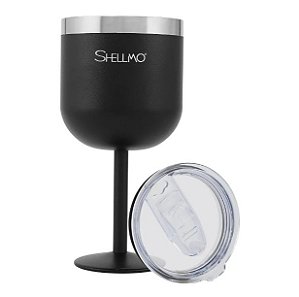 Taça Térmica Shellmo 530ml Preto