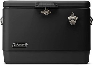 Caixa Térmica Coleman 54Qt Inox All Black