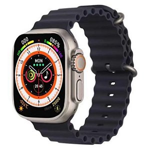 Rel贸gio Smartwatch Blulory Ultra Pro Black