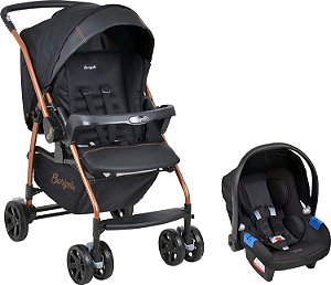 Carrinho Burigotto Travel System Rio K Preto Cobre 4019