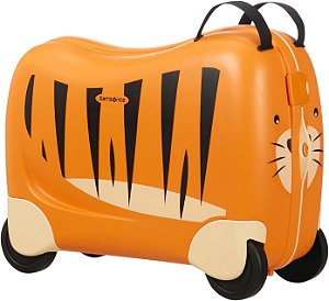 Mala De Viagem Samsonite Dream Rider Tigre Preto e Laranja Infantil