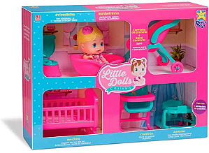 Boneca Little Dolls Casinha Divertoys - 8023