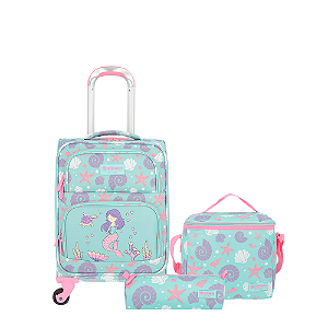 Conjunto Mochila Samsonite Infantil Speedy Pack Sereia - 151085