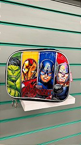 Lancheira Luxcel Avengers Preto - LA41663