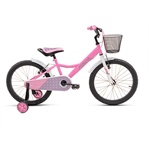 Bicicleta Rava Nina Aro 20 Rosa S/ Câmbio - 17409