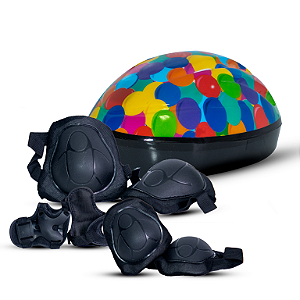 Capacete TSW Little Child Com Acessórios Ball Cores - 25026