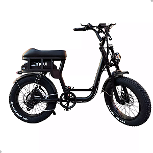 Bicicleta Elétrica Movi Club20 750w 48v 13Ah - Preto