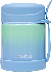 Pote Térmico Alimentação Buba Degrade Azul 320ml