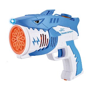 Lançador De Bolhas DM Toys Tubarão - DMT6917