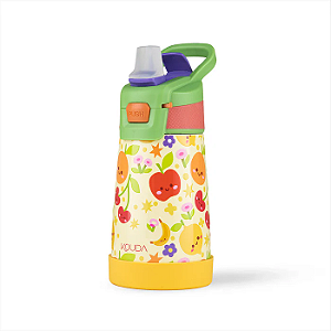 Garrafa Térmica Kouda 350ml Oka Kids (CORES VARIADAS)