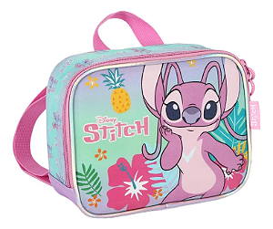 Lancheira Luxcel Stitch Roxo - LA42383