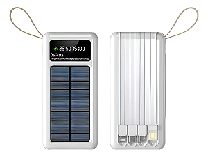 Power Bank It-Blue 20000Mah 5 em 1 - Branco