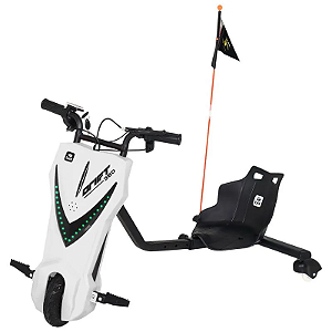 Triciclo Elétrico Bel Drift 36V 360° Branco - 942801