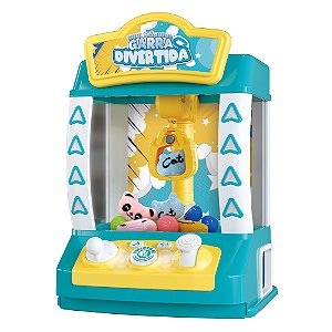 Mini Máquina Garra Divertida DM Toys - DMT6990