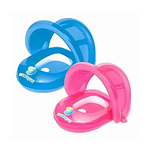 Bote Inflável Bestway Cuidado Bebê Azul 80x85cm - BST-033