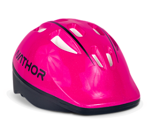 Capacete Infantil Nathor Rosa Escuro