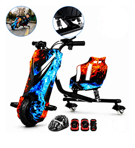 Triciclo Elétrico Zippy Drift Firewater Extreme 36v C/ Capacete - CE26143