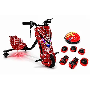 Triciclo Elétrico Zippy Spide Drift 36V C/ Acessórios - CE26390