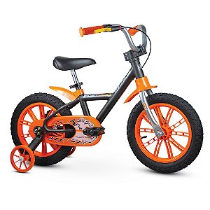 Bicicleta Nathor Aro 14 First Pro Alumínio Laranja