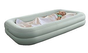 Colchão Inflável Cama Infantil Veludado Noite Feliz Intex