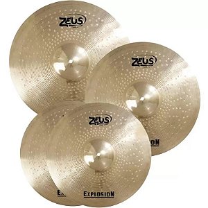 Kit de Pratos Zeus Explosion Set C 14/16/20