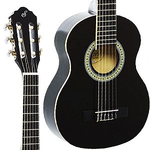 Violao Giannini Start N-6 BK 3/4 Nylon Acústico Preto