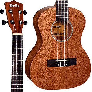 Ukulele Shelby SU25M STNT Tenor 25 Acustico Mogno Fosco