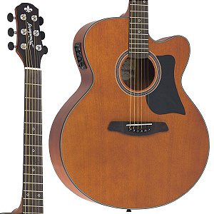 Violão Strinberg SJ-25C MGS Jumbo Elétrico Mogno Fosco