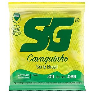 Encordoamento SG Cavaco SG5131 Niquel Tensao Alta c/ Bolinha