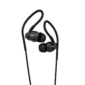 Fone Vokal E20 In Ear Preto Intrauricular