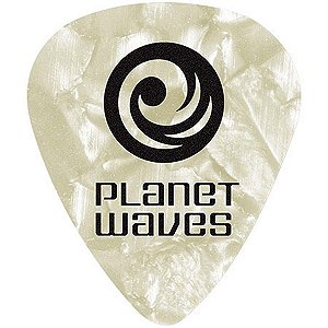 Palheta Planet Waves Perolada White 1CWP6-10 Heavy