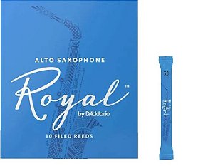 Palheta Rico Royal Sax Alto 3.0 RJB1230 (UNIDADE)