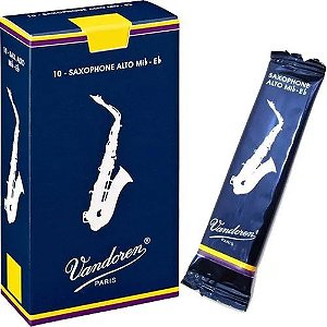 Palheta Vandoren Tradicional Sax Alto 1.5 SR2115 UNID