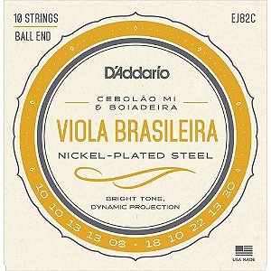 Encordoamento Daddario Viola 10 Cordas EJ82C Mi