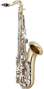 Sax Tenor Eagle ST503LN Laqueado Chaves Niqueladas