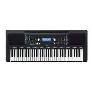 Teclado Yamaha PSR E373 Arranjador 5/8 c/ Fonte 110/220V Inclusa