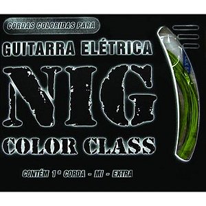 Encordoamento Nig Guitarra 010 N-1644 Verde