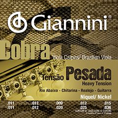 Encordoamento Giannini Cobra P/ Viola GESVNP T Pesada