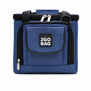 Bolsa Térmica 2go Bag Mid Sport Navy com Capacidade para 6,6 Litros